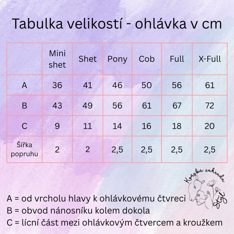 Ohlávka Tajemné houbičky